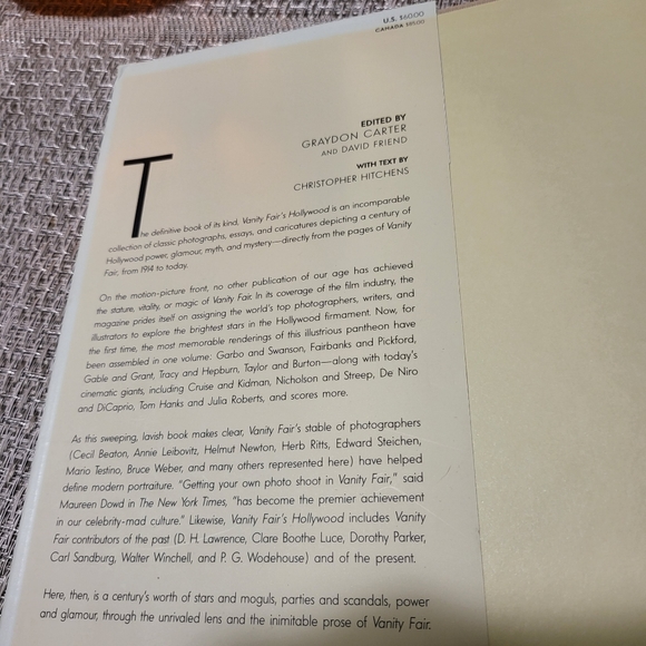 ☆Vanity Fair Hollywood LG Coffee Table Book~A Captivating Must Have! - Picture 6 of 6